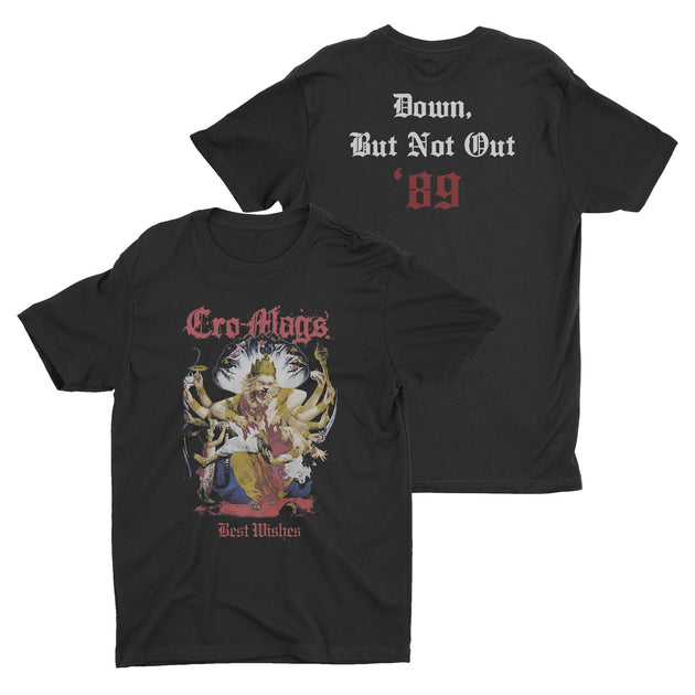 Cro Mags Down But Not Out t shirt Night Shift Merch