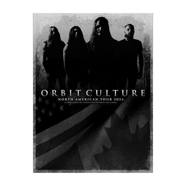 Orbit Culture 2024 North American Tour poster Night Shift Merch