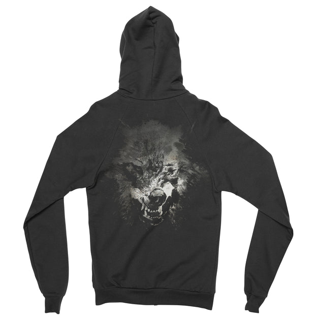 Insomnium - Wolf zip-up hoodie – Night Shift Merch