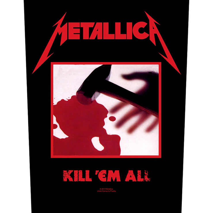 Metallica - Kill 'Em All back patch