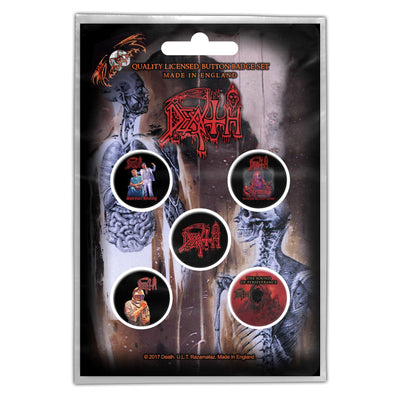 Death - Albums button pack