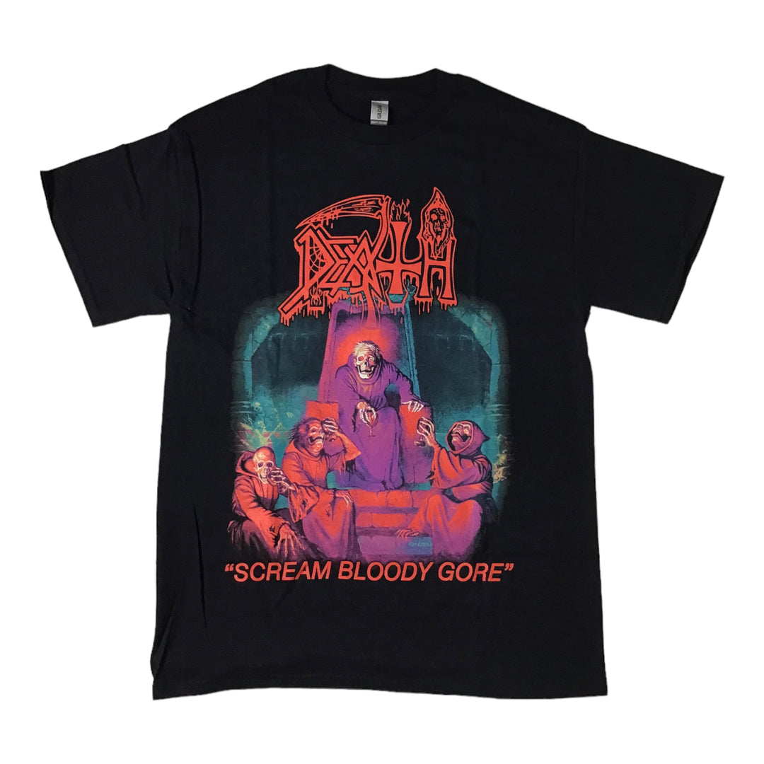 DEATH Scream Bloody Gore top 2 Piece CUSTOM Back Patch Set