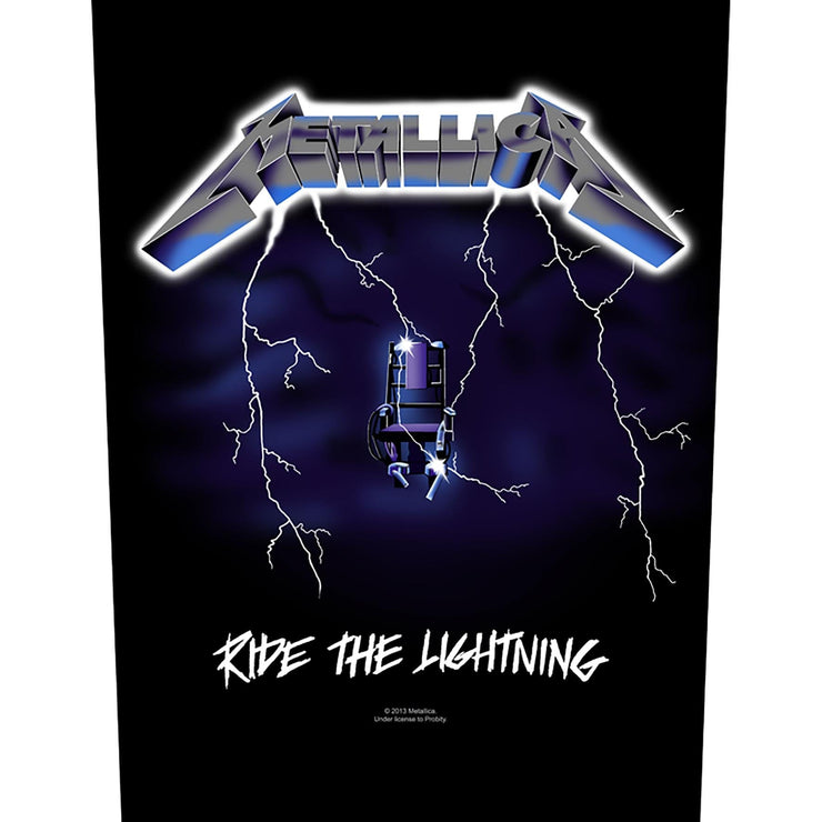 Metallica - Ride The Lighting back patch