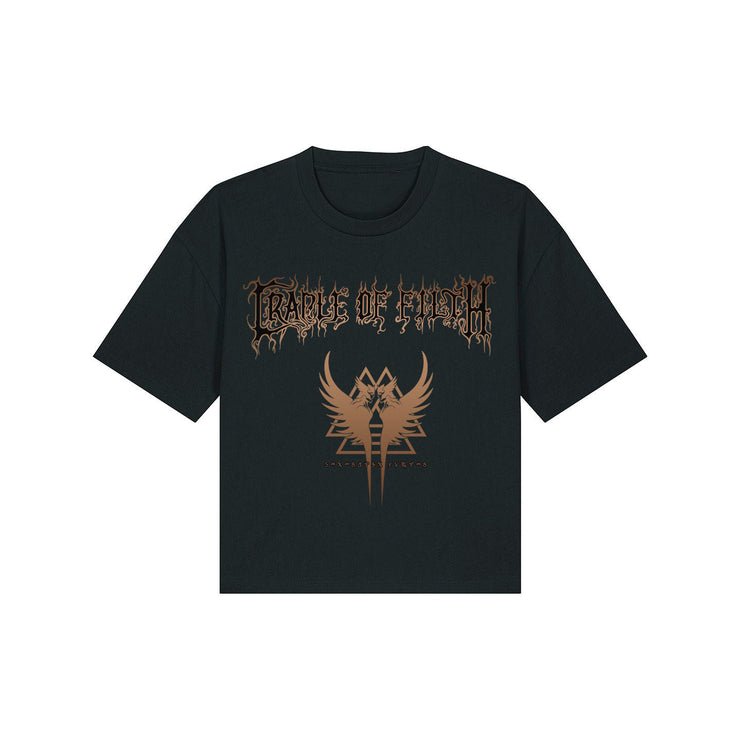 Cradle Of Filth - Valkyrie Sigil ladies crop tee