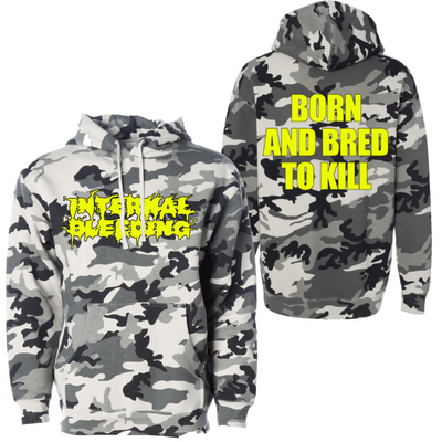 Internal Bleeding - Born And Bred pullover hoodie