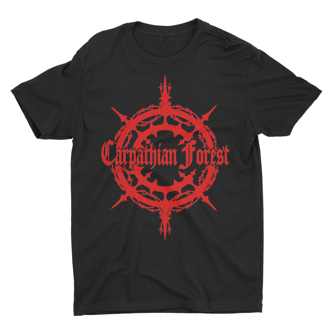 Distro Carpathian Forest Logo T Shirt XL Black