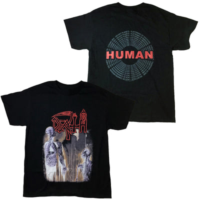 Death - Human (2-sided) t-shirt