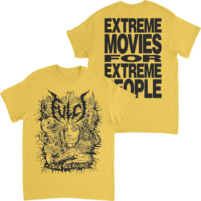 Fulci - Extreme Movies t-shirt