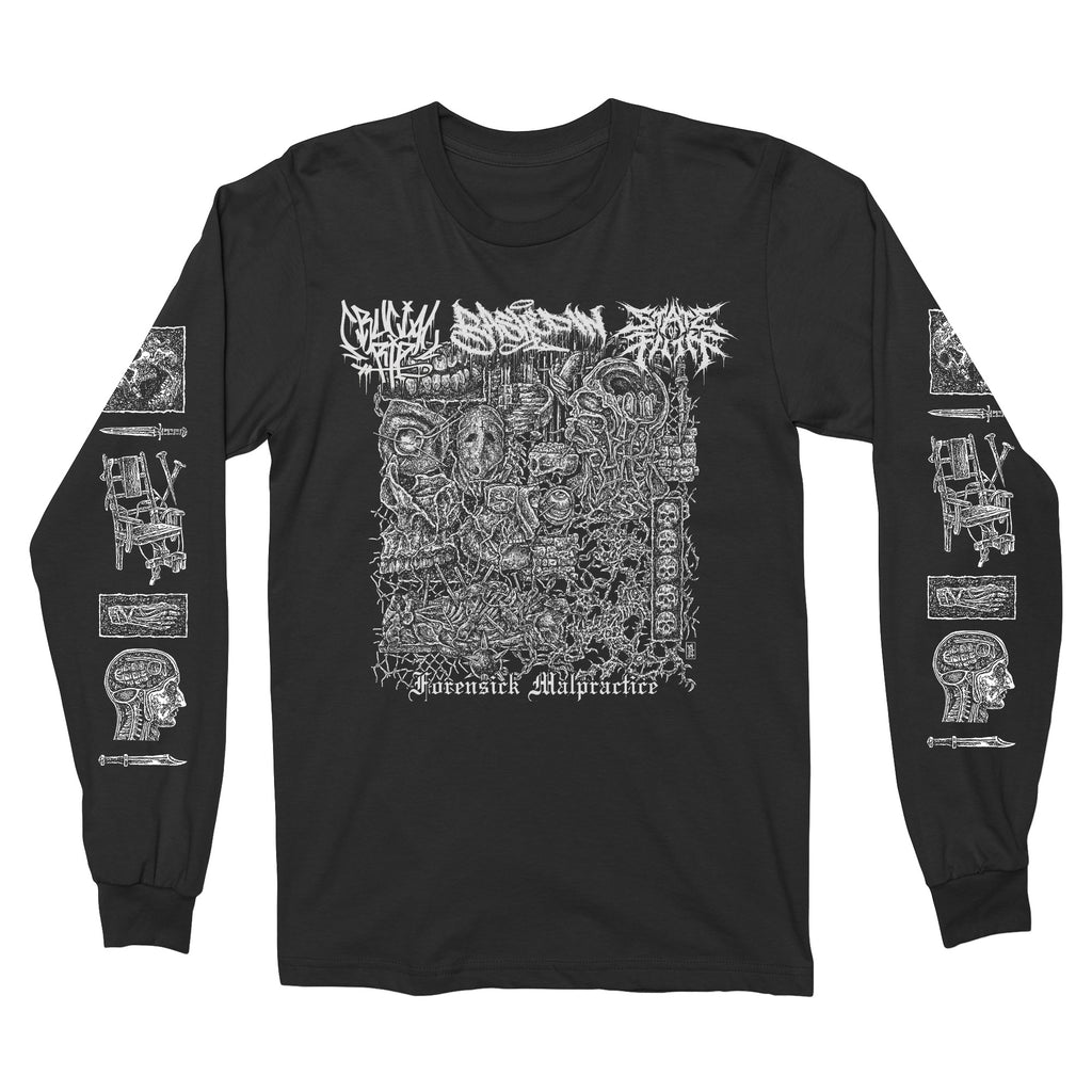 Crucial Rip / State Of Filth / Bashed In - Forensick Malpractice long –  Night Shift Merch