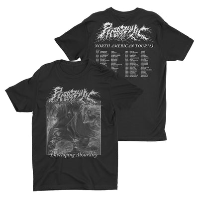 Phobophilic - Enveloping Absurdity 2023 Tour t-shirt