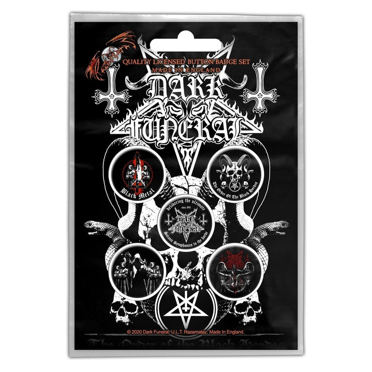 Dark Funeral - The Black Hordes button pack