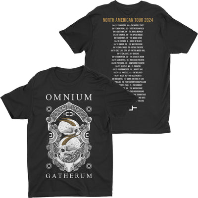 Omnium Gatherum - Lament The Dead 2024 Tour t-shirt