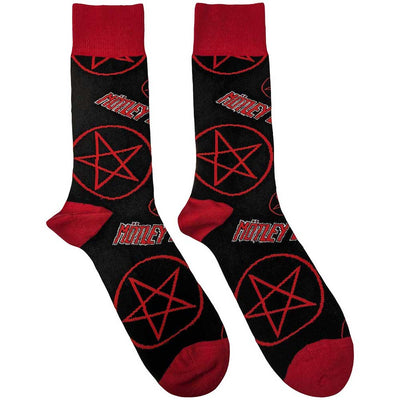 Motley Crue - Pentagram socks