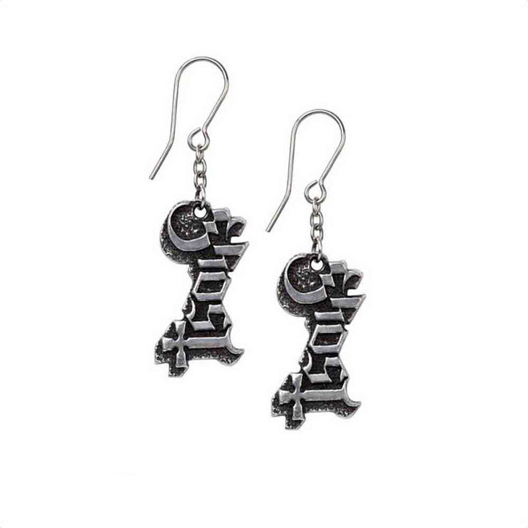 Ghost - Logo earrings