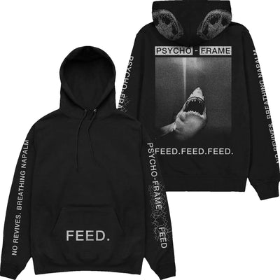 Psycho-Frame - FEED. pullover hoodie *PRE-ORDER*