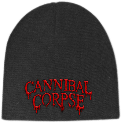 Cannibal Corpse - Black Logo (Embroidered) beanie