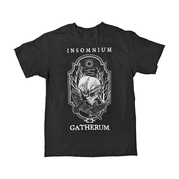 Insomnium x Omnium Gatherum - Insomnium Gatherum Skull t-shirt – Night ...