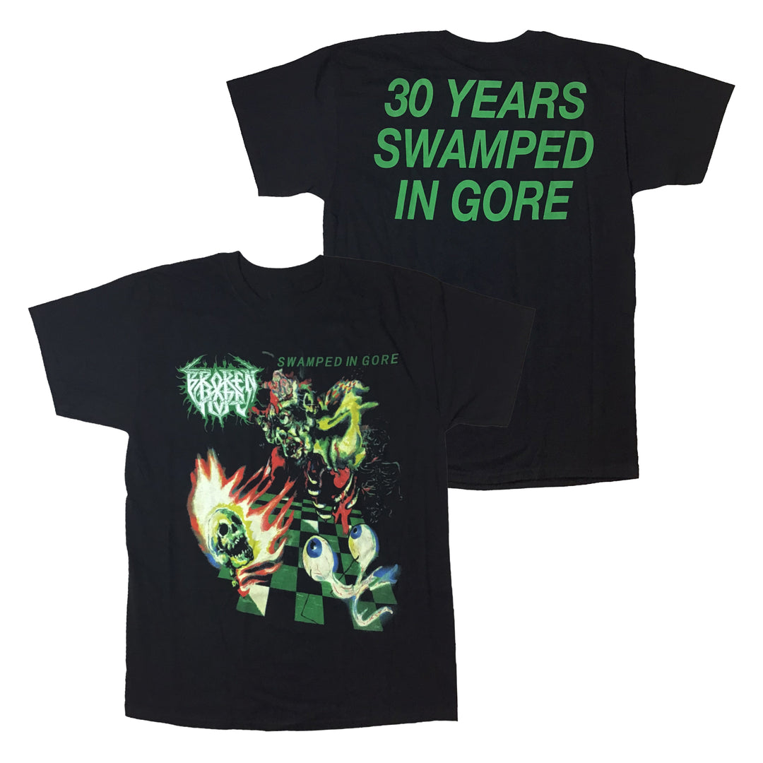 Broken Hope - Swamped In Gore 30 Years t-shirt – Night Shift Merch