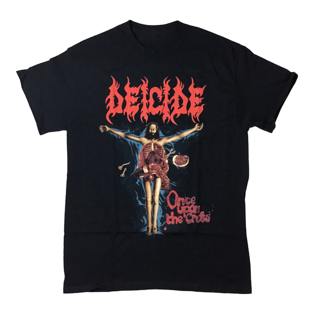 Deicide - Once Upon The Cross Cover (uncensored) t-shirt – Night Shift ...