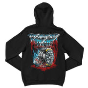 Restrictor Plate - Chrome Blast pullover hoodie