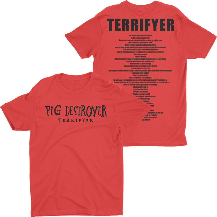 Pig Destroyer - Terrifyer Logo t-shirt