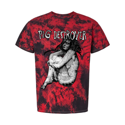 Pig Destroyer - Terrifyer tie-dye t-shirt *PRE-ORDER*