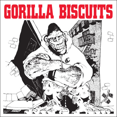 Gorilla Biscuits - EP Cover sticker