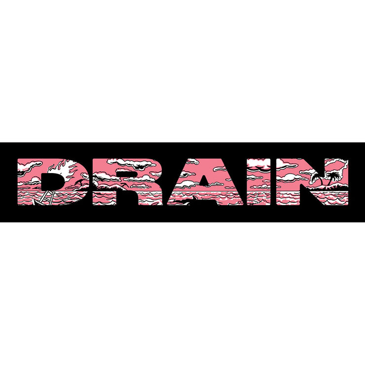 Drain - Logo sticker