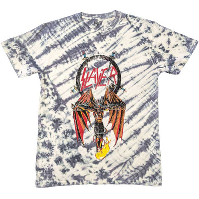 Slayer - Crucifix tie-dye t-shirt