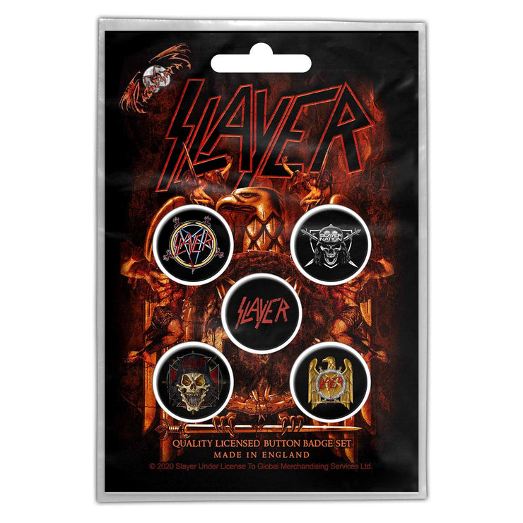 Slayer - Eagle button pack