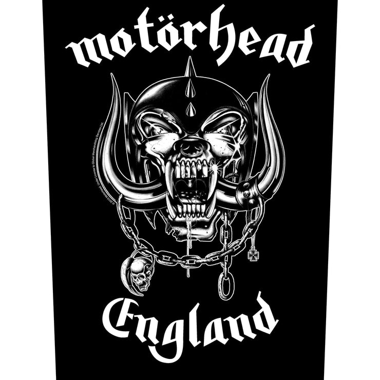 Motorhead - England back patch