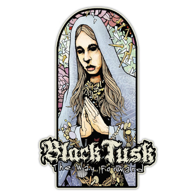 Black Tusk - The Way Forward die-cut sticker