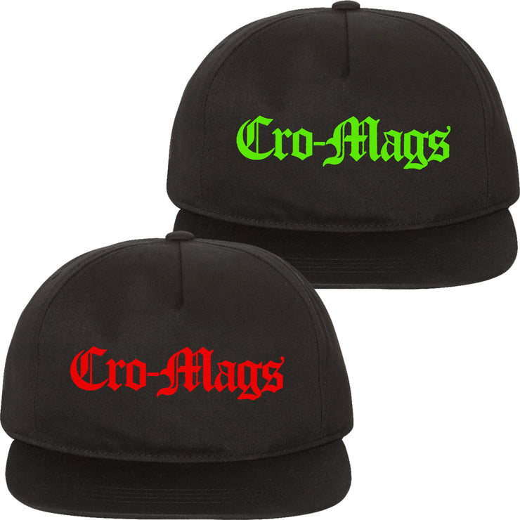 Cro-Mags - Logo snapback hat