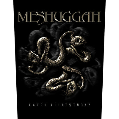 Meshuggah - Catch 33 back patch