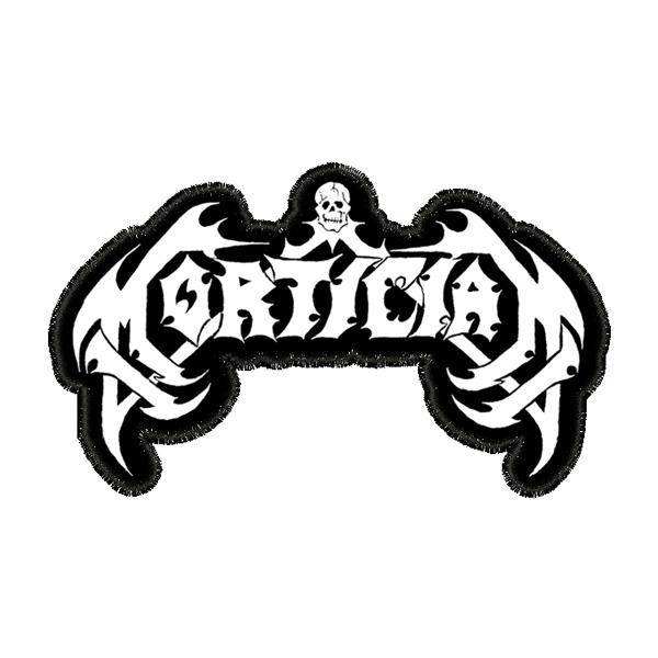 Mortician - Logo (die-cut) patch – Night Shift Merch