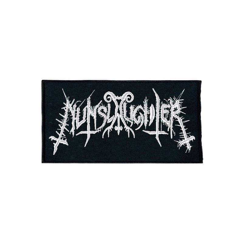 Nunslaughter - Logo patch – Night Shift Merch