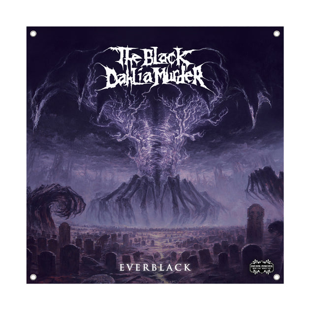 The Black Dahlia Murder - Everblack flag – Night Shift Merch