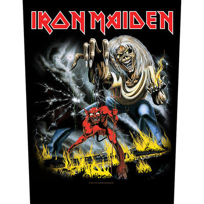 Iron Maiden - Number Of The Beast back patch