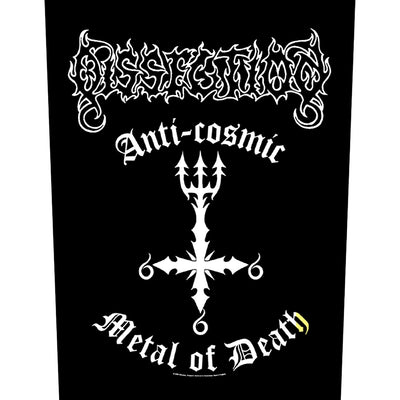 Dissection - Anti-Cosmic Metal Of Death back patch