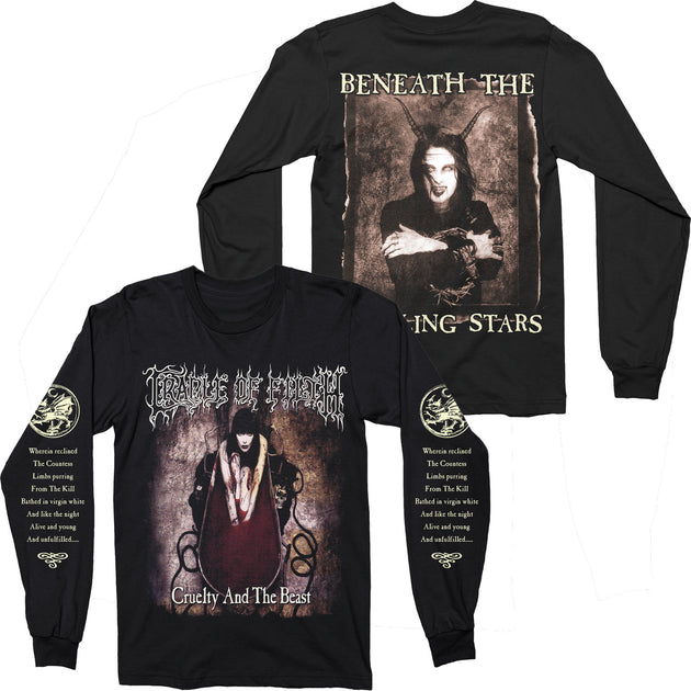 Cradle Of Filth - Cruelty And The Beast long sleeve – Night Shift Merch