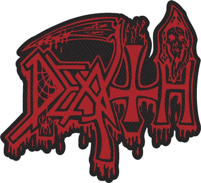 Death - Logo Cut-Out patch