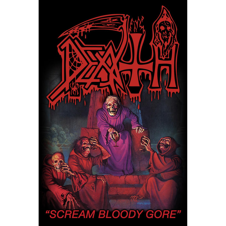 Death - Scream Bloody Gore flag