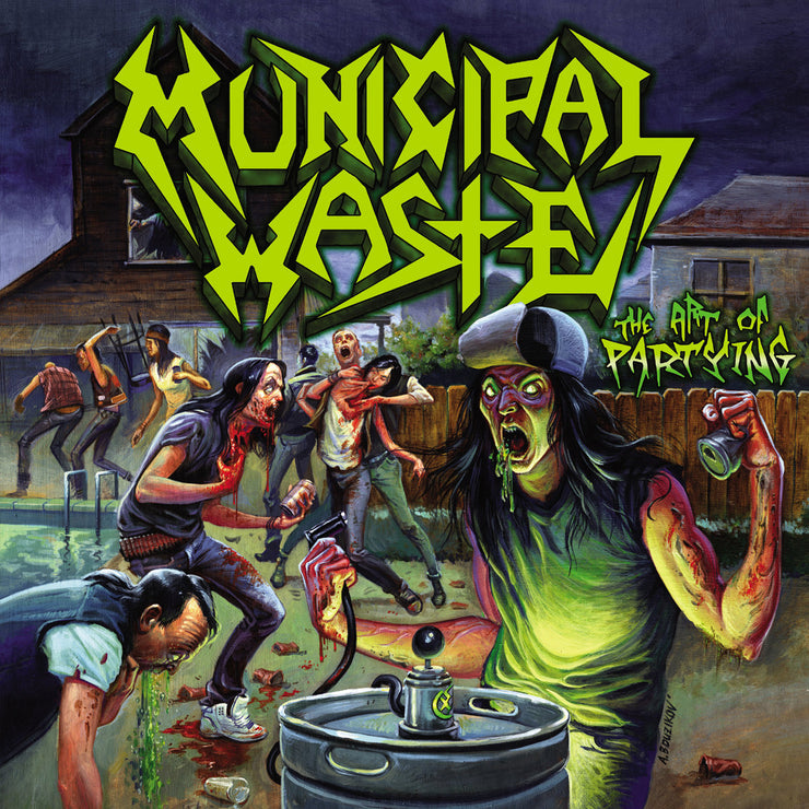 Municipal Waste - The Art Of Partying CD