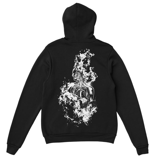 Scour - Flames pullover hoodie – Night Shift Merch